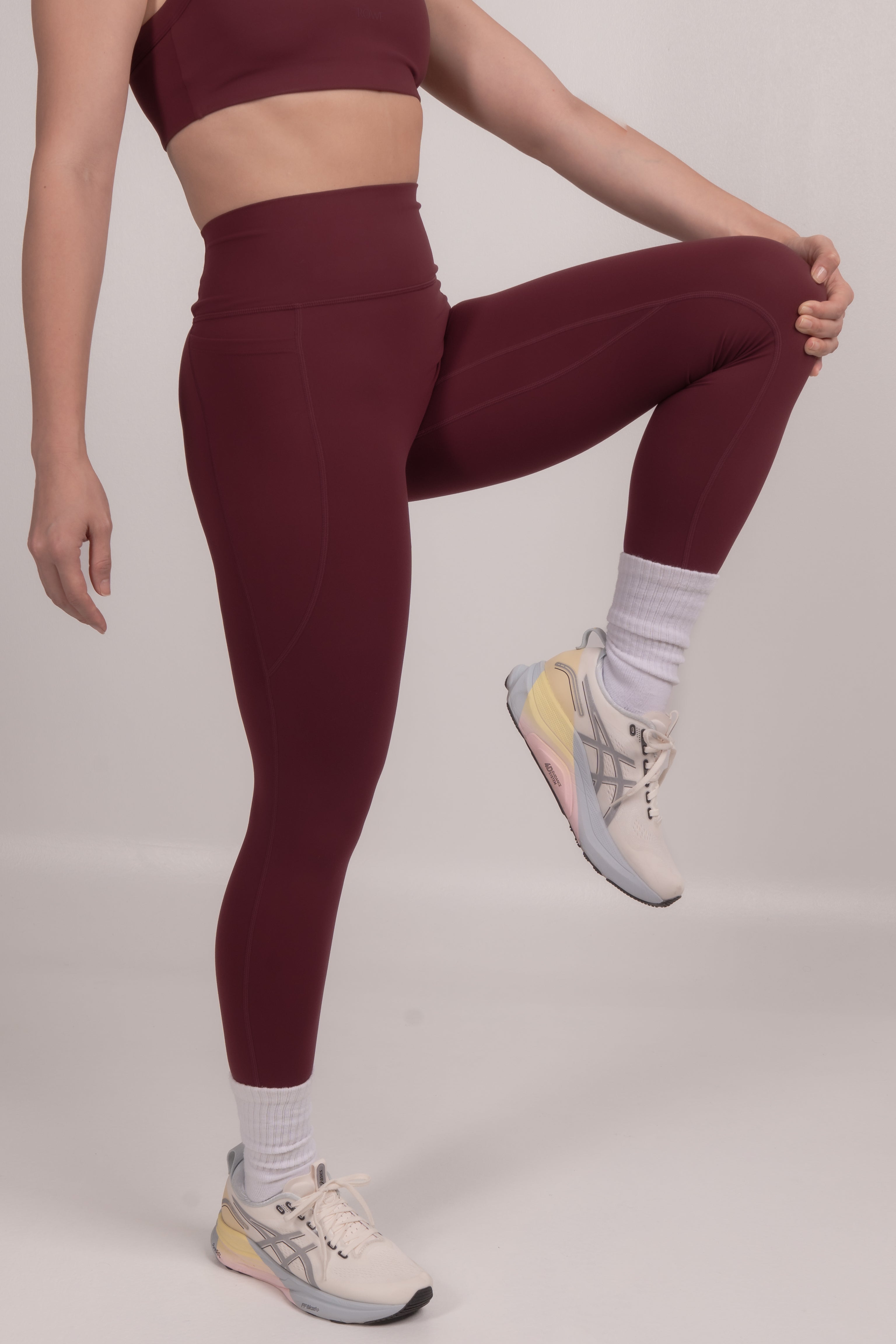 Noma 26" Leggings — Merlot